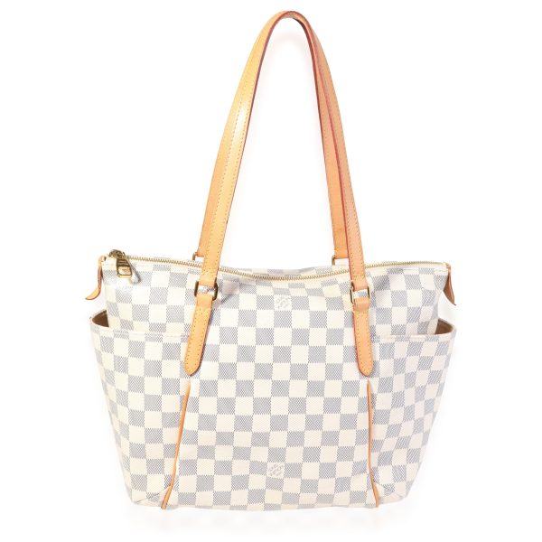 119366 fv Louis Vuitton Damier Azur Canvas Totally PM