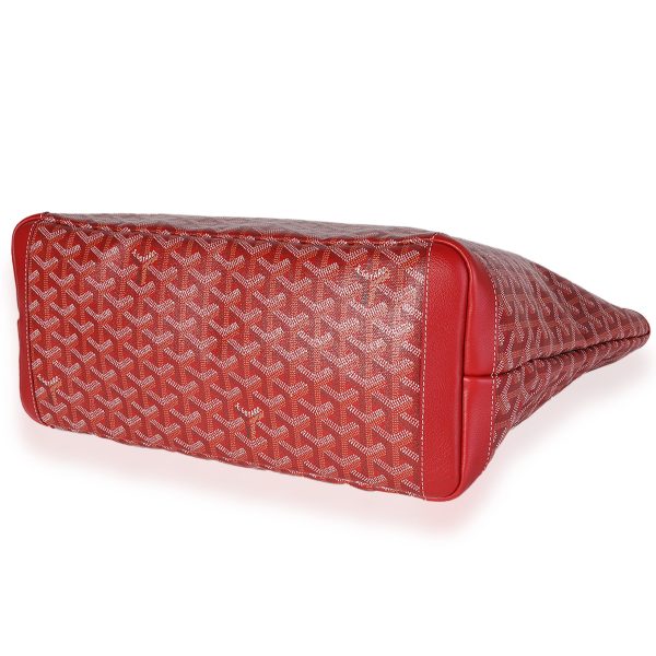 119432 clasp ab4187ab 139f 4445 87fe e435a9e28df6 Goyard Red Goyardine Artois MM