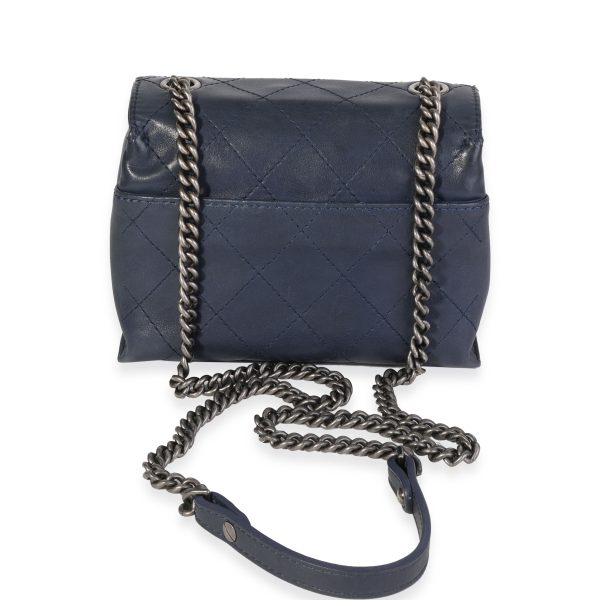 119440 pv 9b284eaf 842b 4031 ab5d af5422847970 Chanel Navy Quilted Calfskin CC Mini Flap Bag