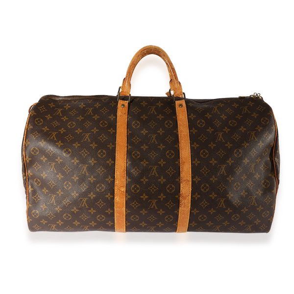 119564 pv Louis Vuitton Vintage Monogram Canvas Keepall 60