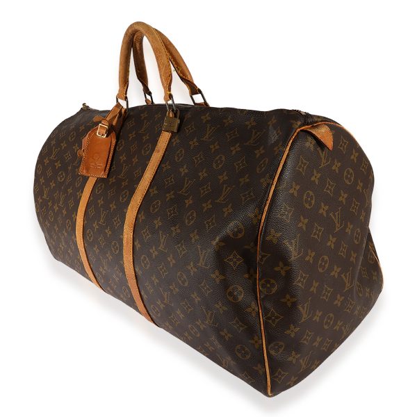 119564 sv Louis Vuitton Vintage Monogram Canvas Keepall 60