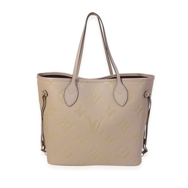 119584 pv 26d3e124 c043 4037 98e3 cd22b6694d8b Louis Vuitton Tourterelle Monogram Empreinte Giant Neverfull MM