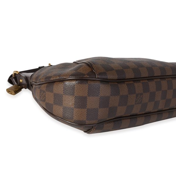 119586 clasp Louis Vuitton Brown Damier Ebene Thames GM