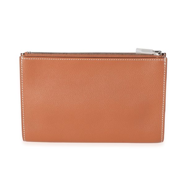 119787 pv da22f419 4330 4ec8 a795 a8210b1e0c11 Hermès Verso Gold Malachite Evercolor Zipengo Toiletry Pouch PM PHW