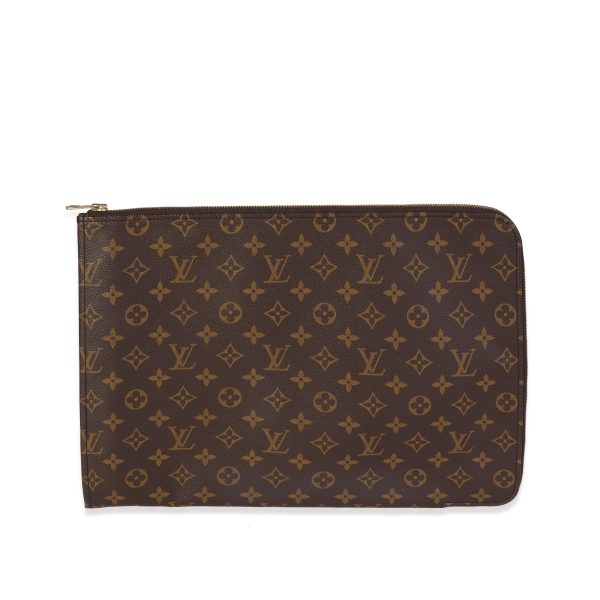 119798 fv Louis Vuitton Monogram Canvas Document Holder