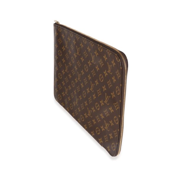 119798 sv Louis Vuitton Monogram Canvas Document Holder