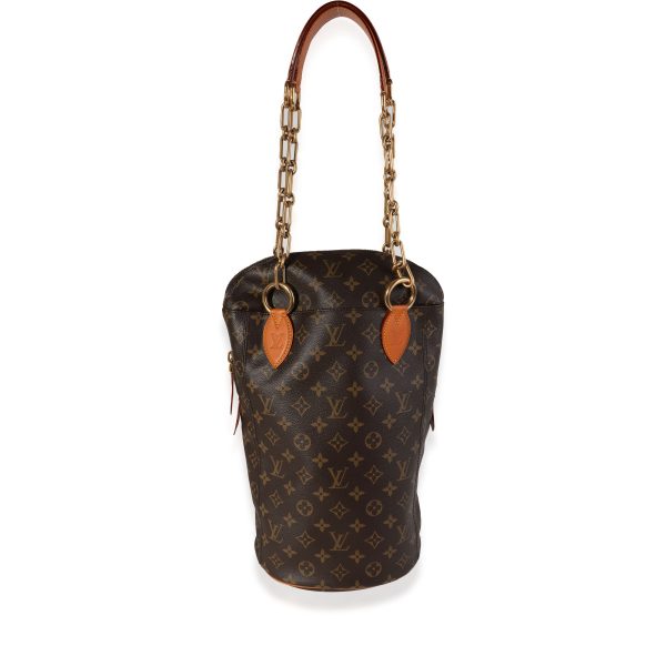 119810 fv Louis Vuitton Celebrating Monogram Iconoclasts Karl Lagerfeld Punching Bag GM