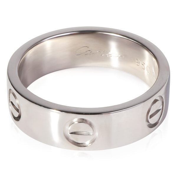 Rings Cartier Love Ring in 950 Platinum