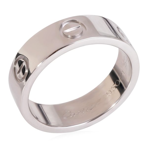 Ring Platinum Cartier Love Ring in 950 Platinum