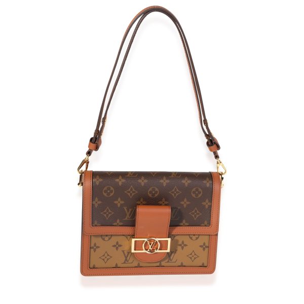 119844 bv Louis Vuitton Monogram Reverse Canvas Dauphine MM