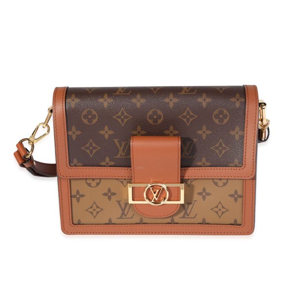 119844 fv Louis Vuitton Monogram Reverse Canvas Dauphine MM