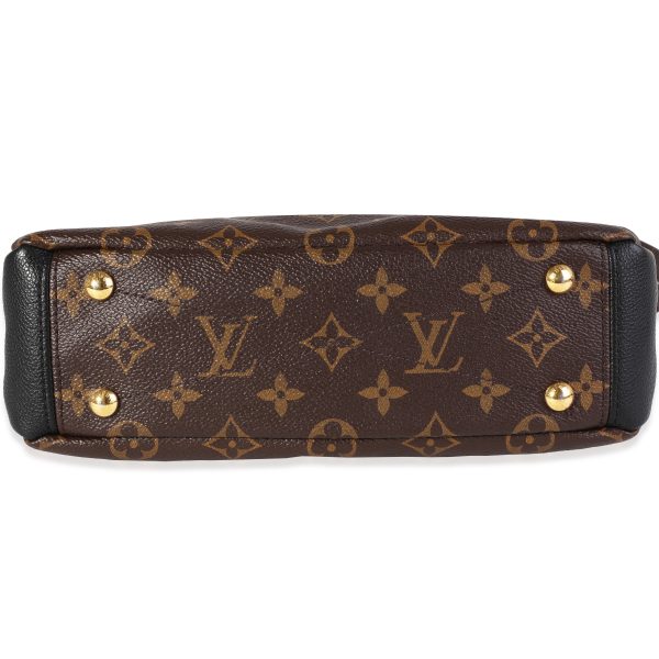 119958 clasp a60233a4 3a7f 44ff bd50 897b53bee0af Louis Vuitton Monogram Canvas Black Leather Pallas BB