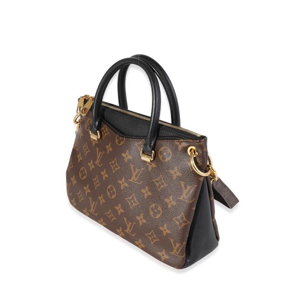 119958 sv 7827a61a 2a3c 4505 8ada f1e10adf78e9 Louis Vuitton Monogram Canvas Black Leather Pallas BB