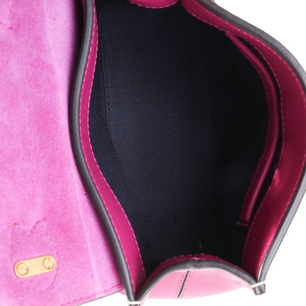 119963 av 8f53ac29 fa73 4651 a3fc db8101880b6c Mulberry Deep Pink Silky Calf Micro Seaton Bag