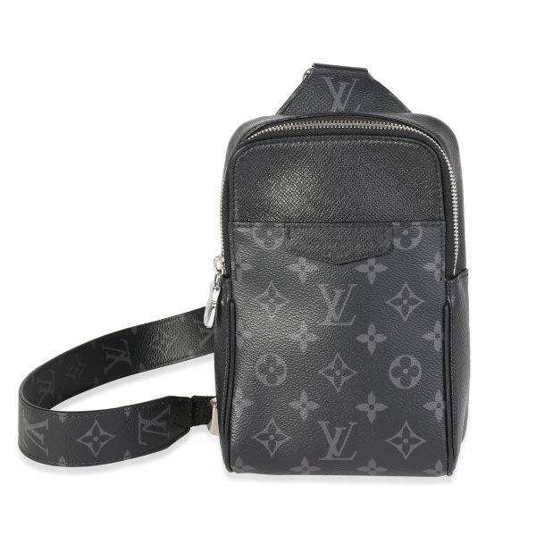 119965 fv 153dac1c 4882 49af a19b de1d27e3a20f Louis Vuitton Black Taigarama Outdoor Slingbag