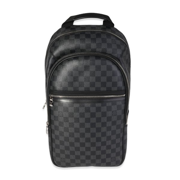 119978 fv 8e45772d 47cb 488a 9784 ec8fc658aebe Louis Vuitton Damier Graphite Michael Backpack NV2