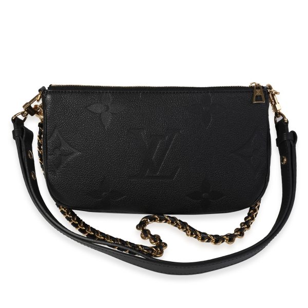 119989 pv f2517f42 2a01 438e 9d55 ad6d298b08a8 Louis Vuitton Black Monogram Empreinte Multi Pochette Accessoires