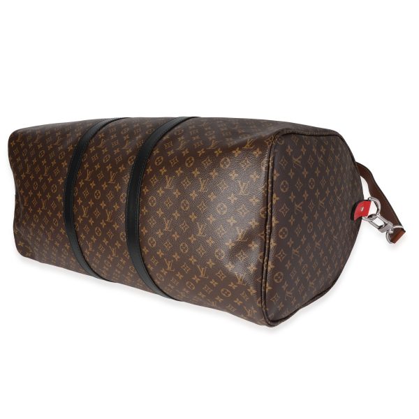 120060 clasp Louis Vuitton Monogram Patchwork Keepall Bandoulière 50