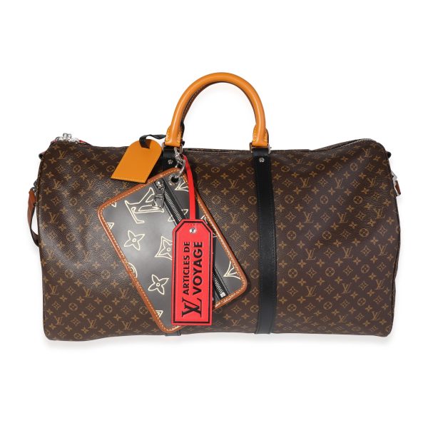 120060 fv Louis Vuitton Monogram Patchwork Keepall Bandoulière 50