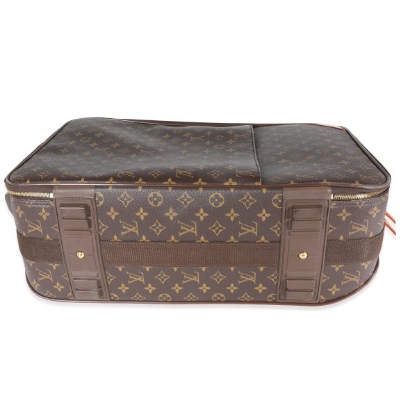 120071 box Louis Vuitton Monogram Canvas Pégase 55 Suitcase