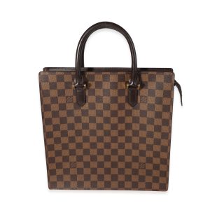 120094 fv b7502cf6 677f 4e9d b4ee 80acd23ee31b Louis Vuitton LV Riverside Shoulder Bag Damier Leather 2WAY Handbag Brown