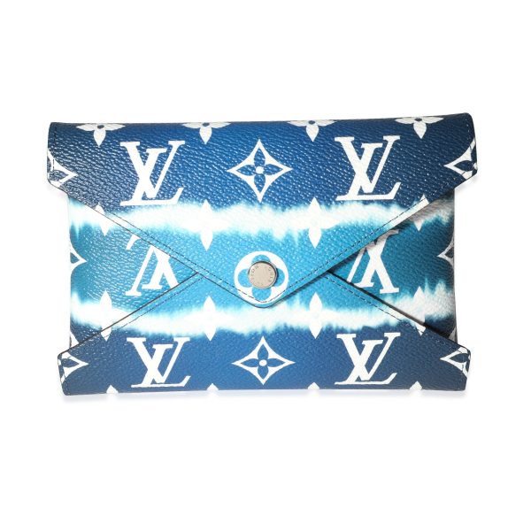 120096 fv 24b23378 b46a 4682 b90a d52b1c6d5415 Louis Vuitton Blue LV Escale Medium Kirigami Pochette