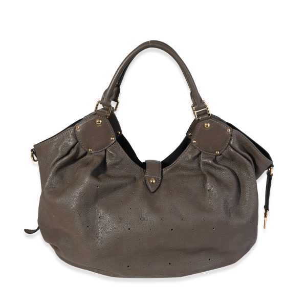 120110 stamp 06cf07e7 c00e 4a8b bfc5 029827d9cdf4 Louis Vuitton Taupe Mahina Leather XL Hobo