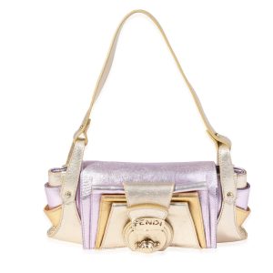 120126 fv GUCCI GG Supreme Ophidia Shoulder Bag Gold