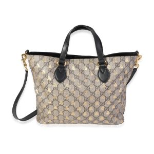 120144 fv Gucci Shoulder Bag GG Marmont Black White