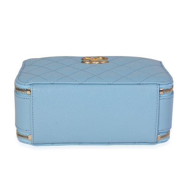 120219 stamp 9fe4f018 4d4b 46bc b298 6d85e720ed22 Chanel Light Blue Quilted Caviar Chanel Top Handle Vanity Case