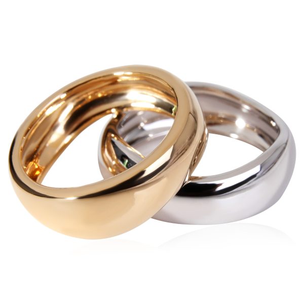 Rings Cartier Love Me Set in 18k White GoldYellow Gold