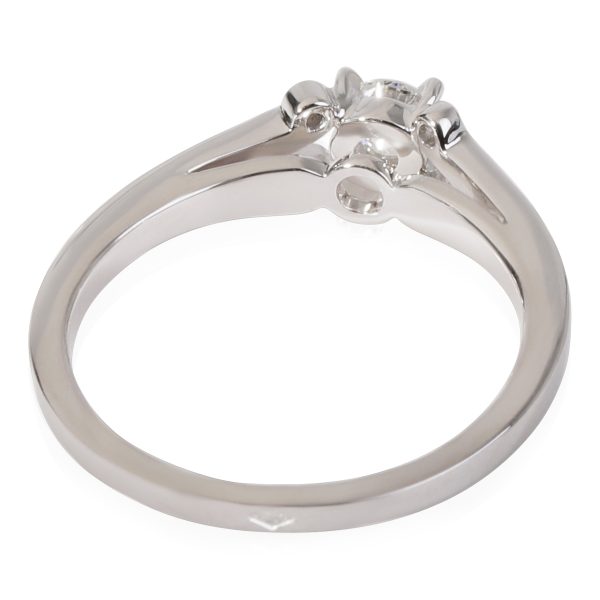 120236 av Cartier Ballerine Diamond Engagement Ring in Platinum F VVS1 027 CT