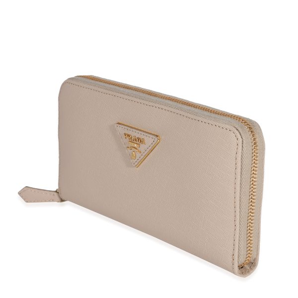 120254 sv Prada Cammeo Saffiano Lux Zip Around Wallet