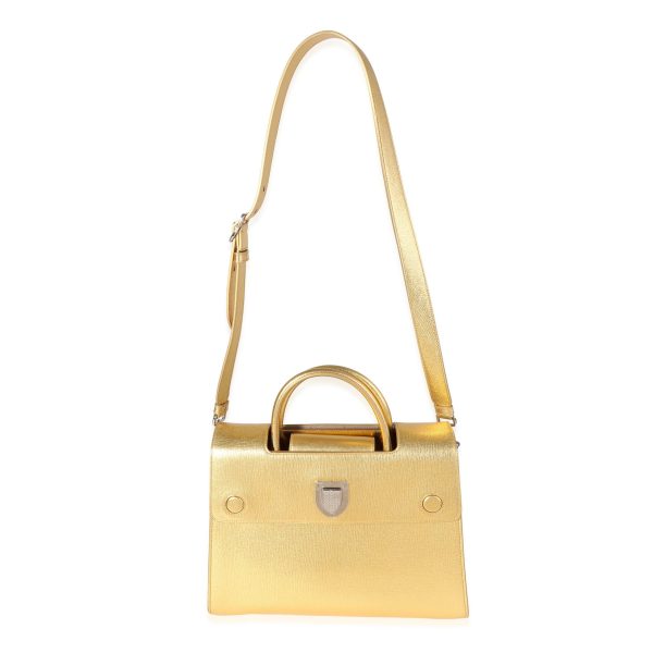 120302 bv a7a3f793 d06d 4c3b 88ba 93a4c97050c4 Dior Radiant Gold Goatskin Medium Diorever Bag