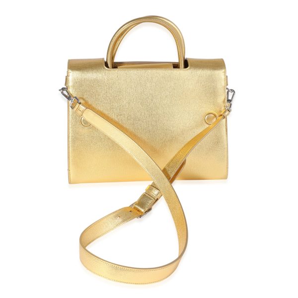 120302 pv 93d9bc54 a336 4da3 923f 13c32b4e64c1 Dior Radiant Gold Goatskin Medium Diorever Bag