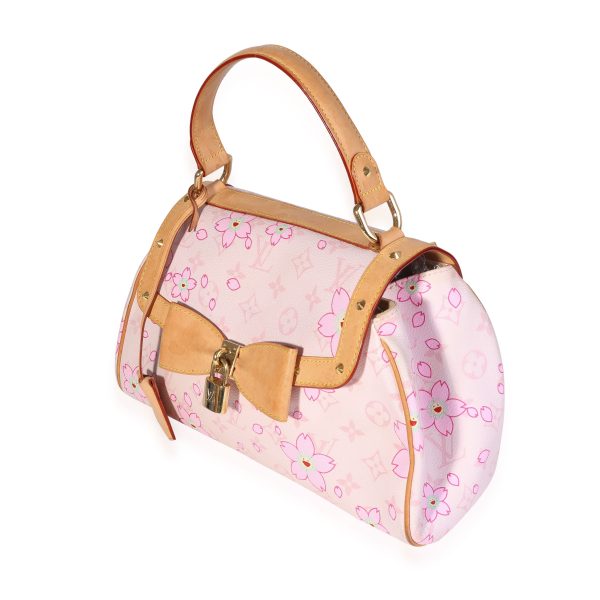 120355 sv 74a0cada f1bc 4baf 906b d3f1b7dbb710 Louis Vuitton x Takashi Murakami Cherry Blossom Sac Retro Bag