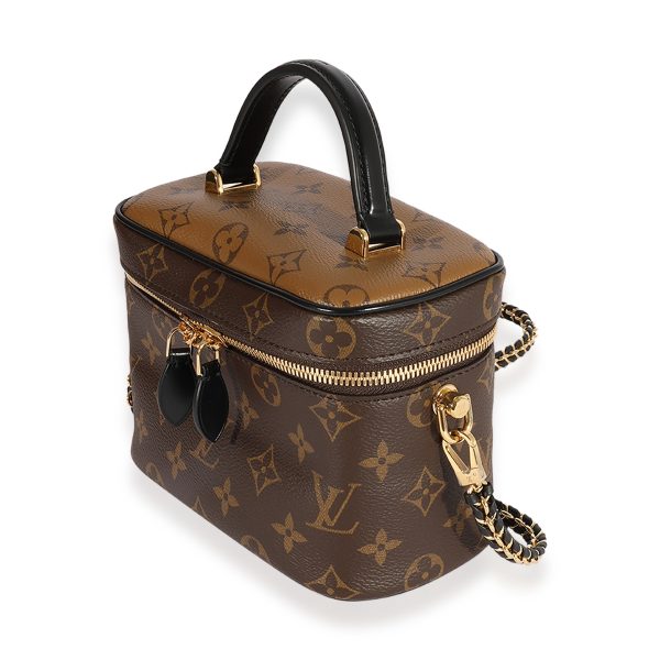 120375 sv Louis Vuitton Monogram Monogram Reverse Canvas Vanity PM