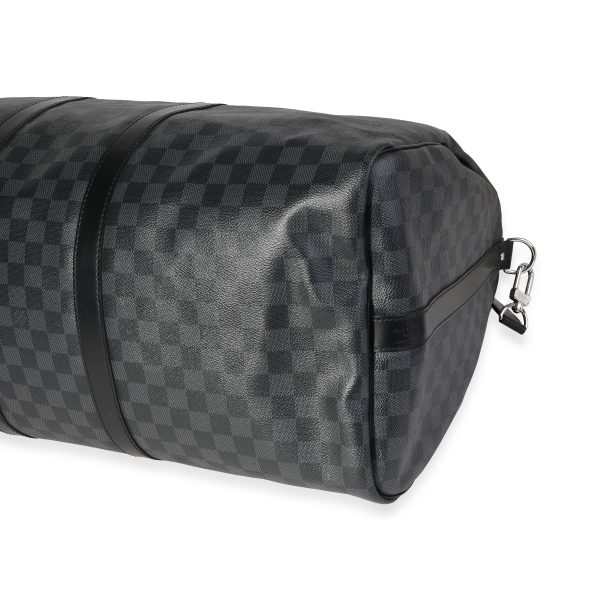 120408 box 2307ae09 a2a2 4065 81b0 663b5975d28a Louis Vuitton Damier Graphite Keepall Bandoulière 55