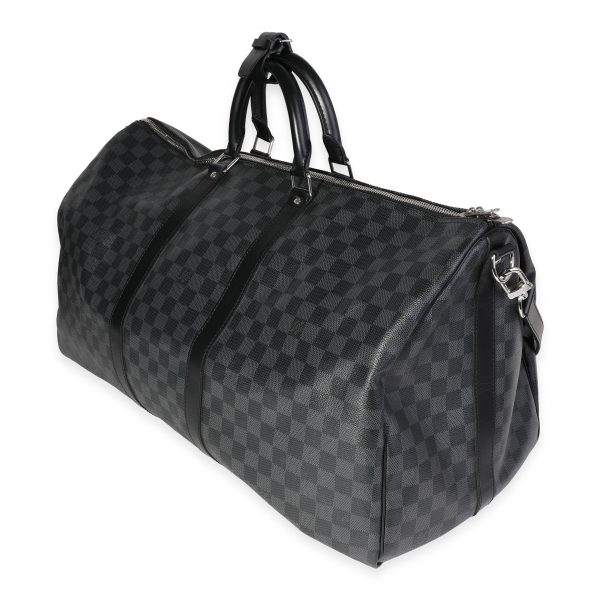 120408 sv c3293b68 16de 4067 8778 aa2f895675f3 Louis Vuitton Damier Graphite Keepall Bandoulière 55