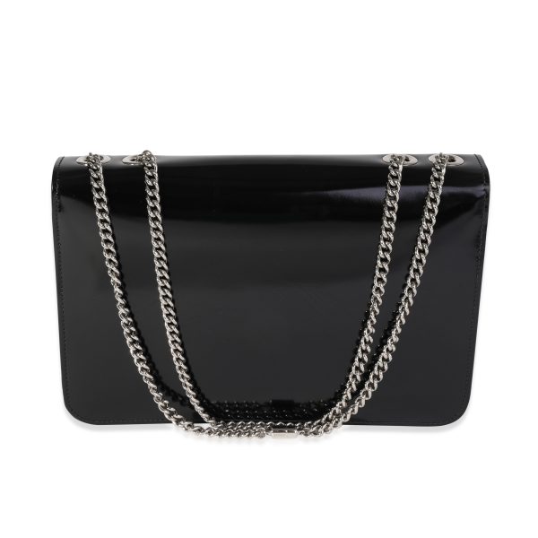 120448 pv 44033982 bdcc 42ed bccf a92d3c639e2e Gucci Black Polished Leather Interlocking G Shoulder Bag