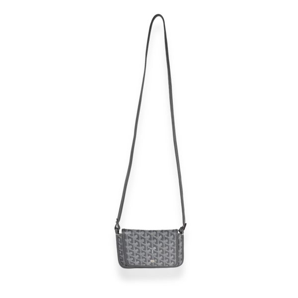 120508 ad1 Goyard Gray Goyardine Plumet Crossbody