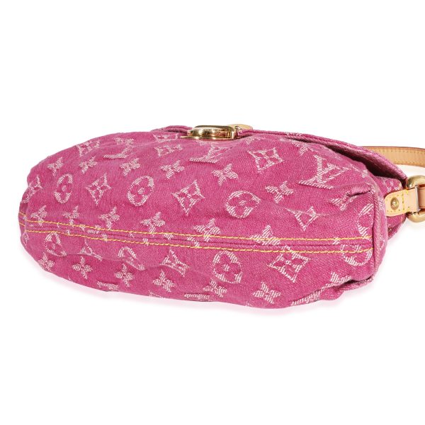 120509 box da9b88d6 d794 4a64 a36b 44c1414d331b Louis Vuitton Pink Monogram Denim Pleaty Bag