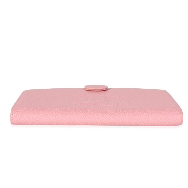 120514 box Chanel Pink Caviar Timeless Wallet