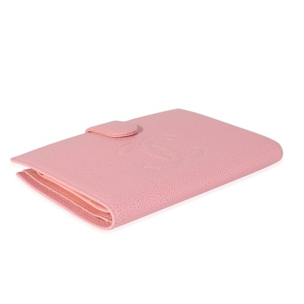 120514 bv Chanel Pink Caviar Timeless Wallet