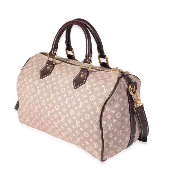 120571 sv Louis Vuitton Sepia Monogram Idylle Speedy Bandoulière 30