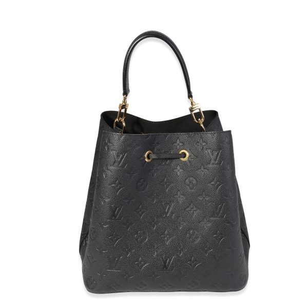 120590 pv Louis Vuitton Black Monogram Empreinte NéoNoé