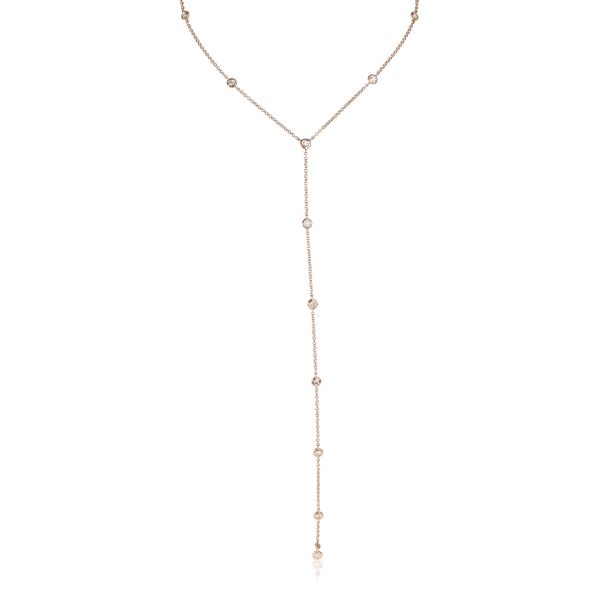 120614 fv 64584521 a52a 4211 9f00 df1c01d739db Lariat Diamond Station Necklace in 14K Rose Gold 033 CTW