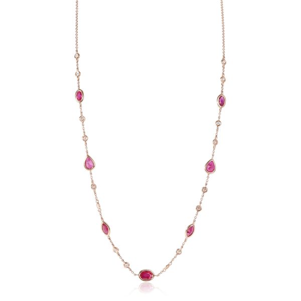 120616 fv 5ba94218 2b8f 43e8 adac 92ee9ef33efe Ruby Diamond Station Necklace in 14k Rose Gold 015 CTW