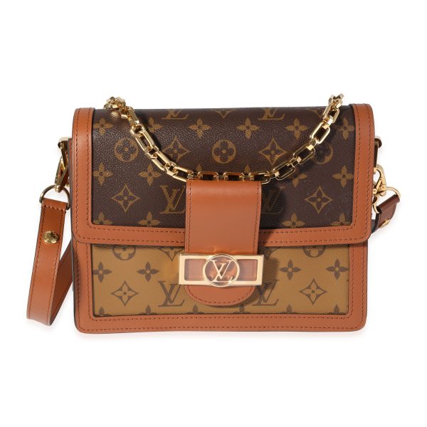 120680 fv Louis Vuitton Monogram Monogram Reverse Dauphine MM