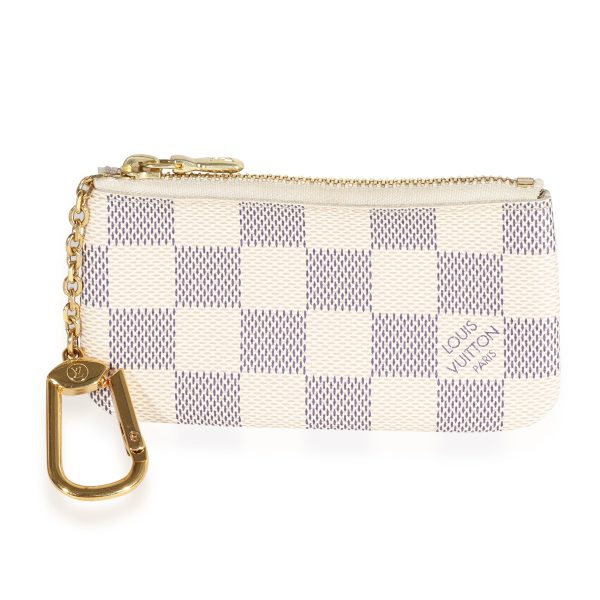 120681 fv Louis Vuitton Damier Azur Key Pouch